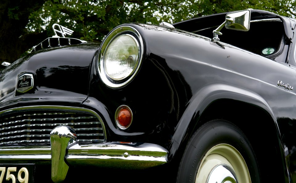 1956 Austin A50 Cambridge, nose