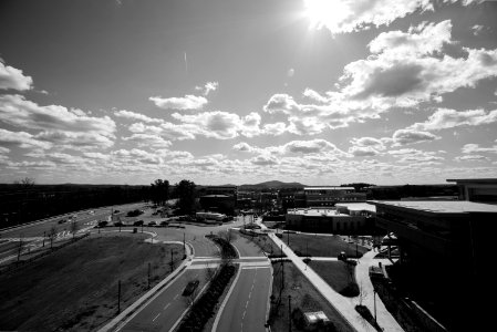 Monochrome Afternoon at Kennesaw State photo