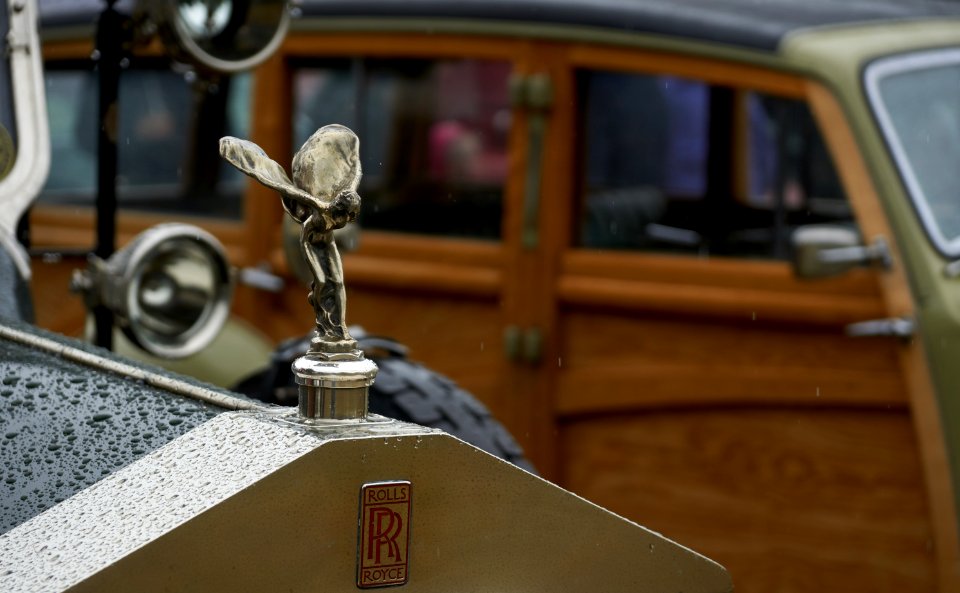 RR Spirit of Ecstacy and a Bentley R type woody