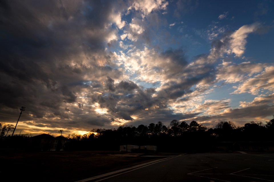 Sunset on February 15th, 2013