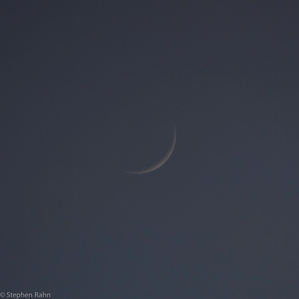Waxing Crescent - 7% Illuminated