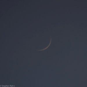 Waxing Crescent - 7% Illuminated photo