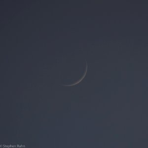 Waxing Crescent - 7% Illuminated