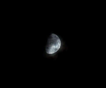 Cloudy Night - 70% Illuminated