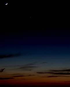 Moon, Jupiter, and Venus