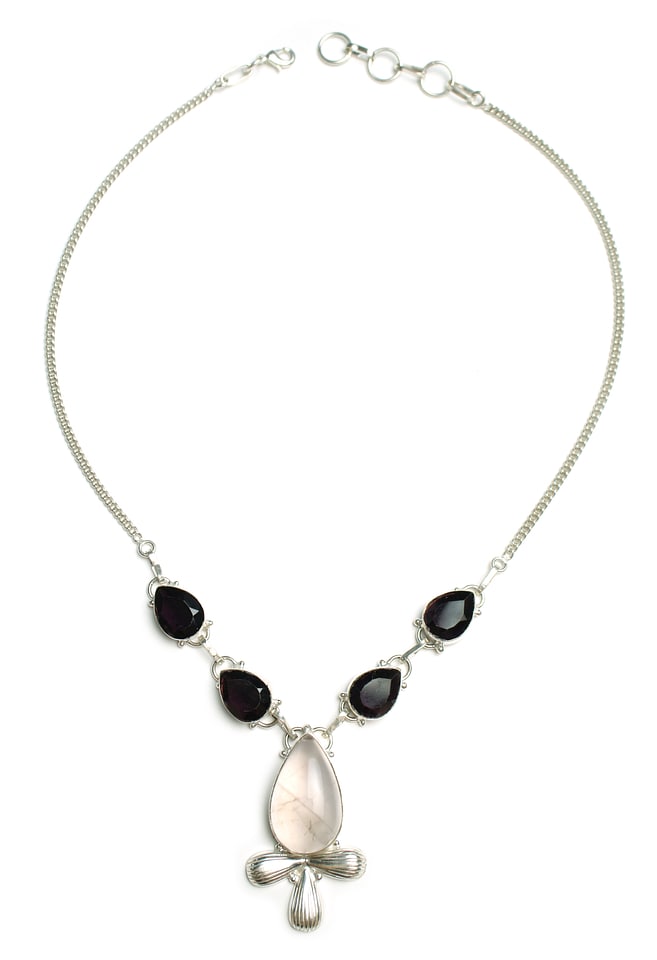 Stone sterling silver
