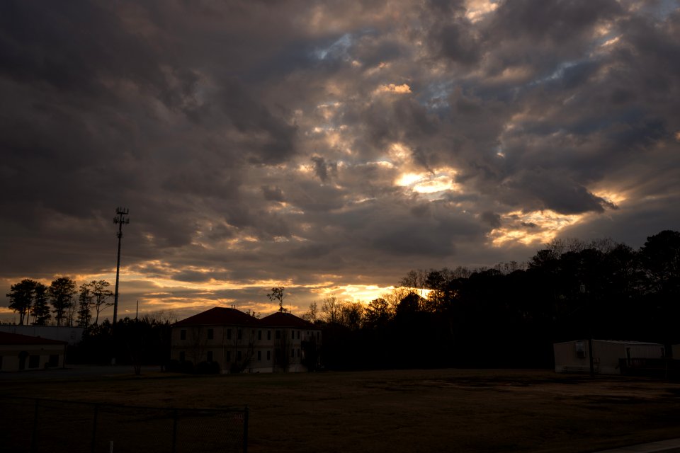 Sunset on February 15th, 2013