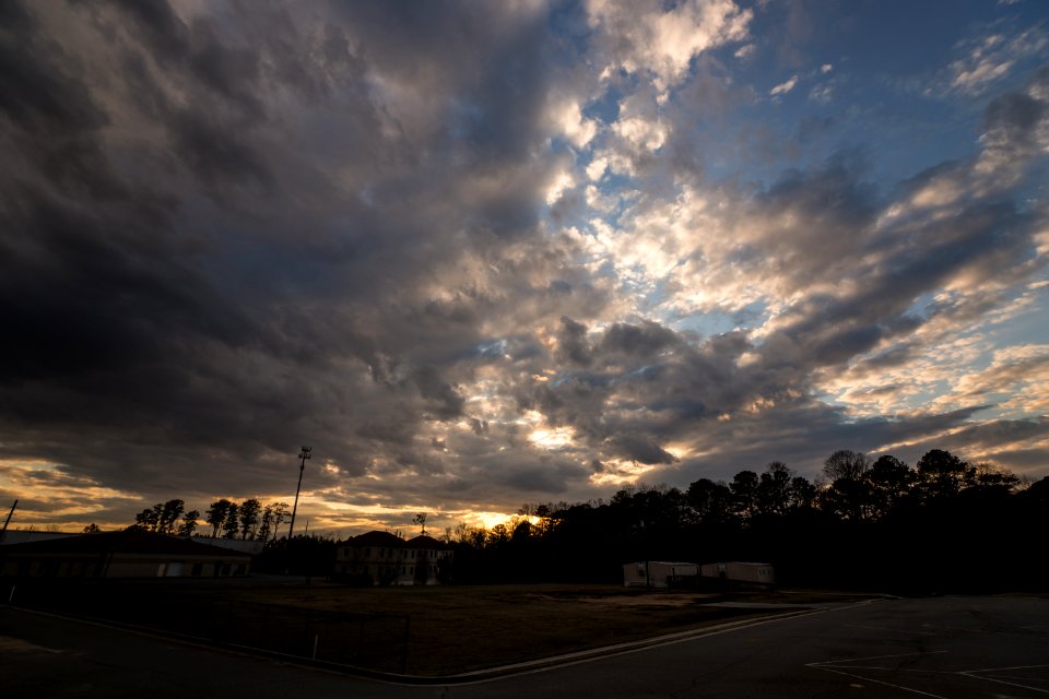 Sunset on February 15th, 2013