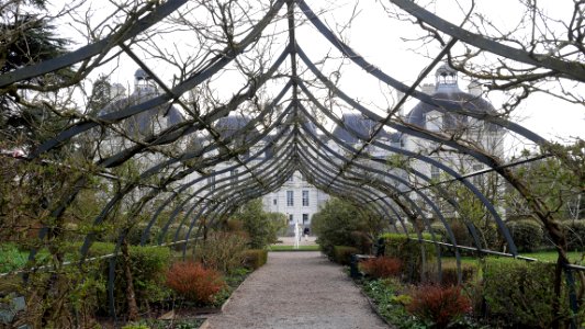 La façade nord du Château de Cheverny