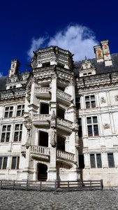 Escalier Francois 1er, Château de Blois photo