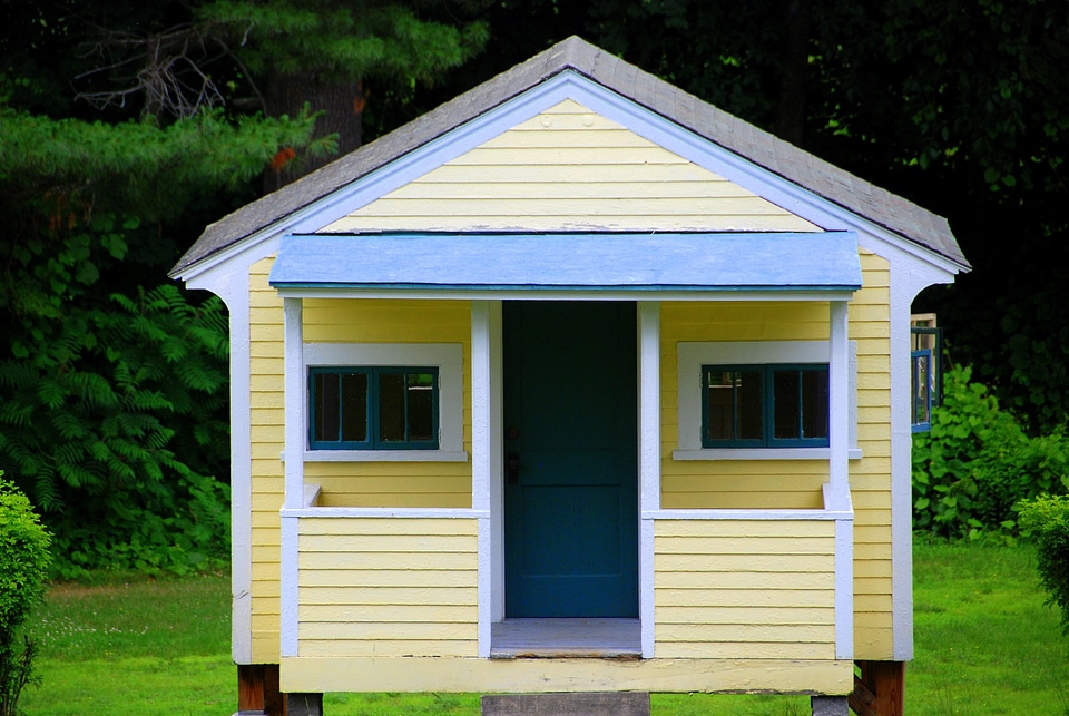 Cottage yellow outdoors