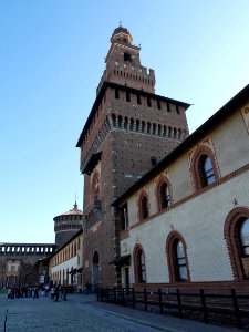 Castello Sforzesco di Milano.
