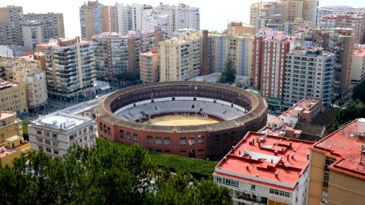 Les arènes de Malaga