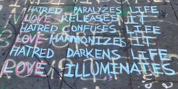 Hatred Paralyzes Life - Love Releases It, Hatred Confuses Life - Love Harmonizes It, Hatred Darkens Life - Love Illuminates