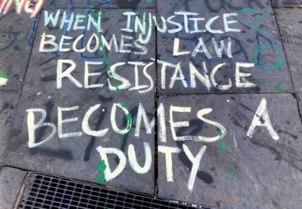 When Injustice Becomes Law, Resistance Becomes a Duty photo