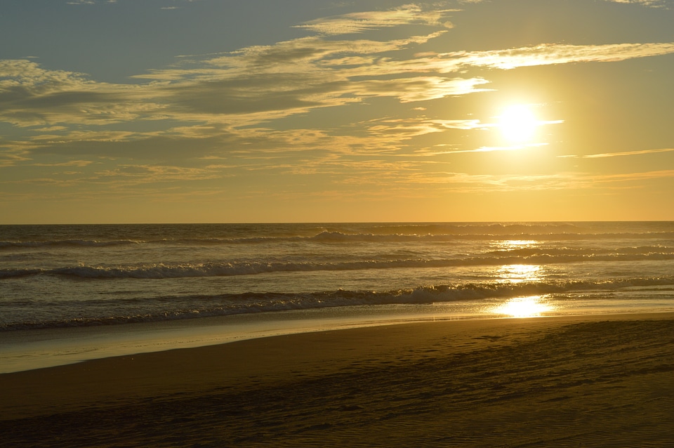 Ocean landscapes horizon