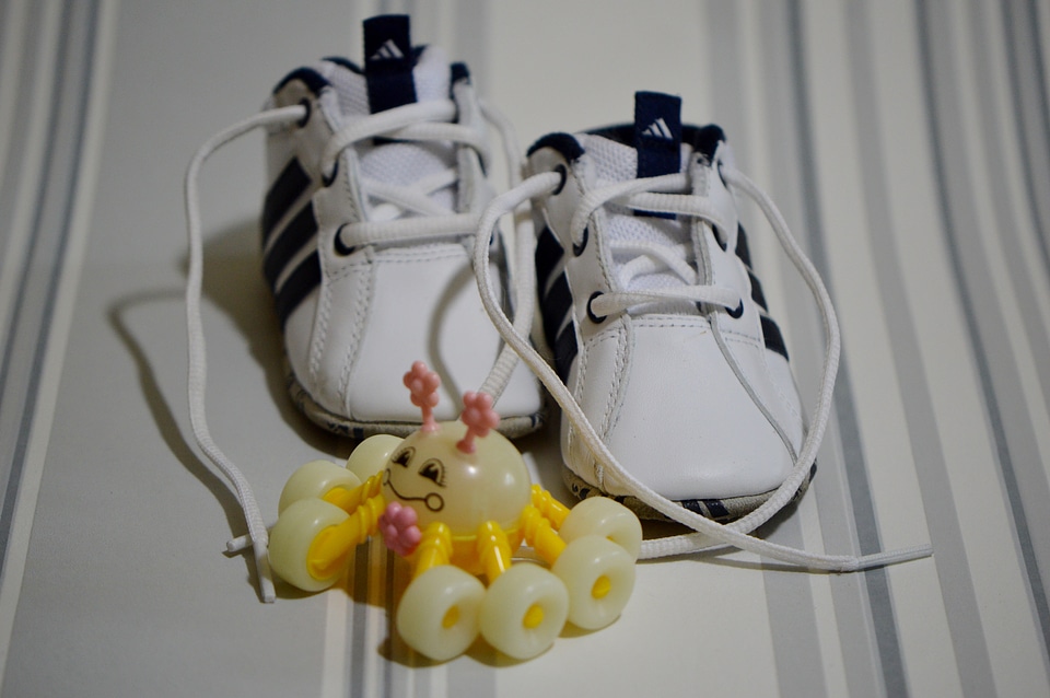 Adidas baby shoes photo