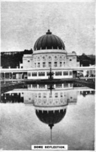 New Zealand & South Seas Exhibition - Dome Reflection, 1925-6 photo
