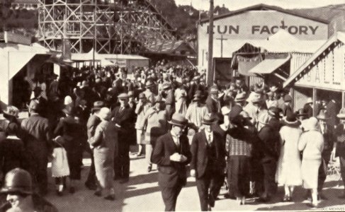 New Zealand & South Seas Exhibition - Amusement Park, 1925-6 photo