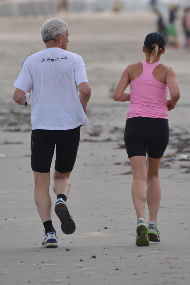 Woman walk sports