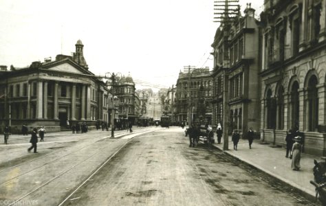 High Street, Public Works, 1914