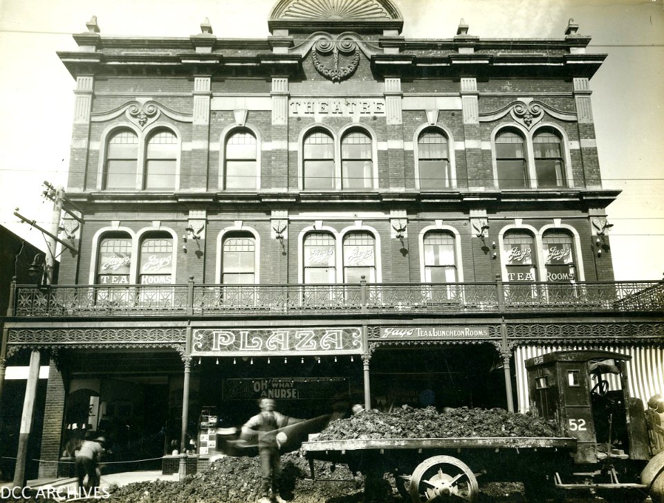 Plaza Theatre building, 1 March 1929, George Street