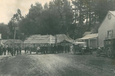 Waipori Township 1924 photo
