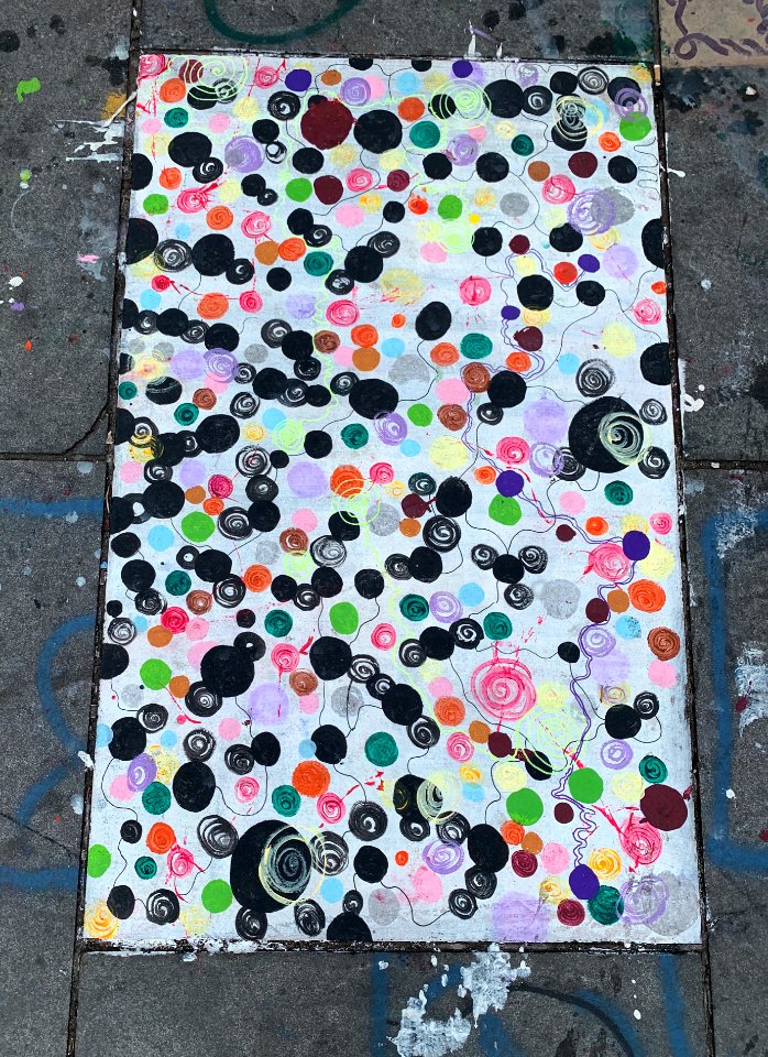 Art of colored dots