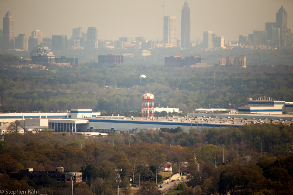 View of Atlanta from Kennesaw Mountain