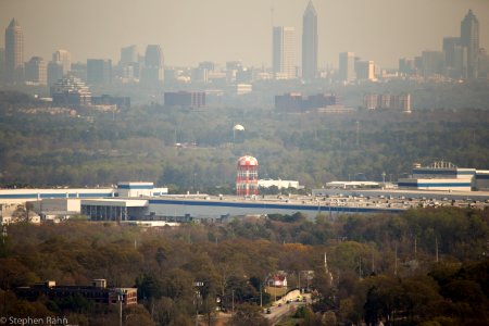 View of Atlanta from Kennesaw Mountain
