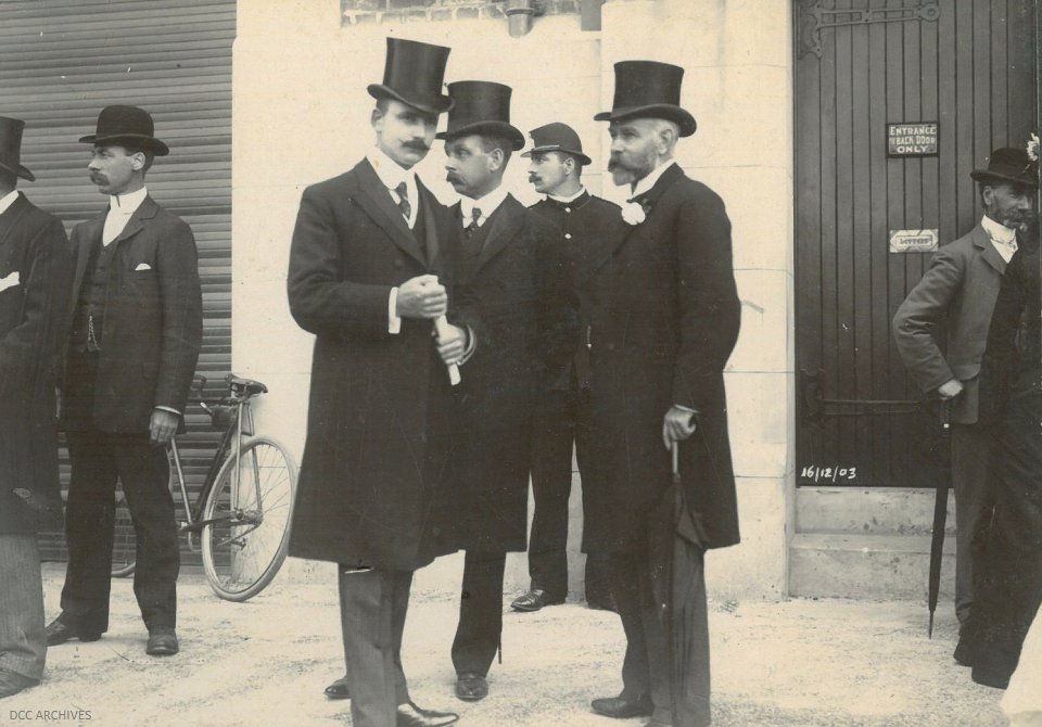 Opening of Dunedin Corporation Electric Tramways - Celebration Guests 1903