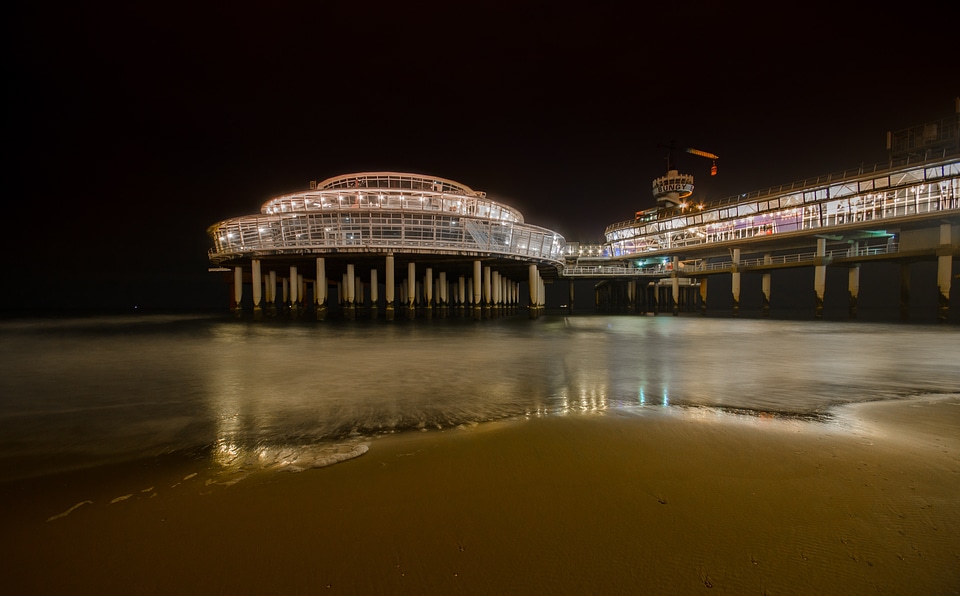 Sand night netherlands