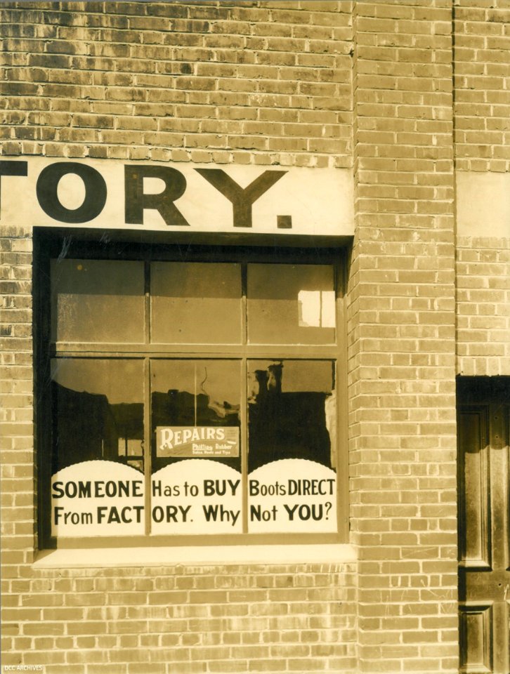 Hanover Street Boot Factory 1927