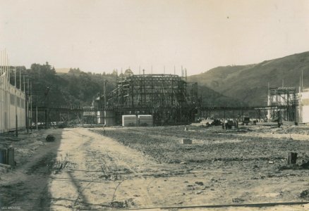 Construction of the New Zealand & South Seas Exhibition, Logan Park 1924-1925