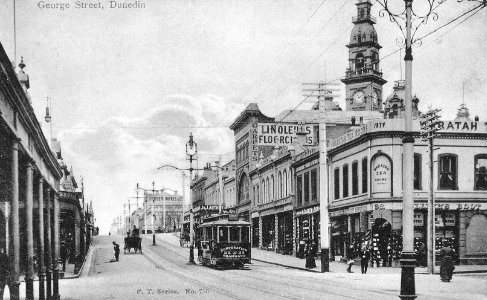 Postcard of George Street  c1905