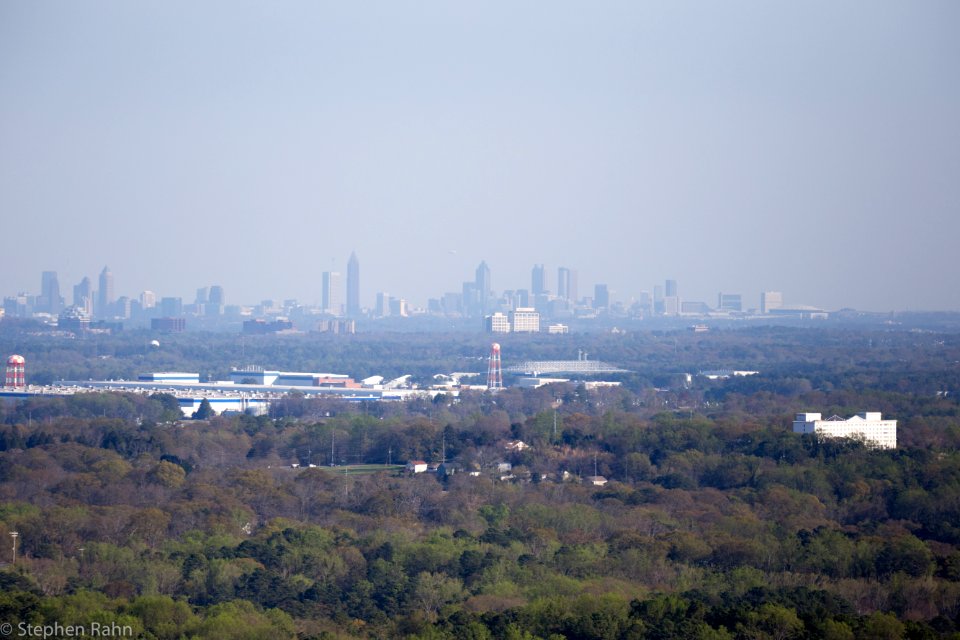 View of Atlanta from Kennesaw Mountain