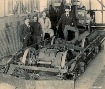 Electric Tramway Truck c1902