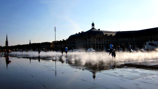 Le miroir d'eau photo