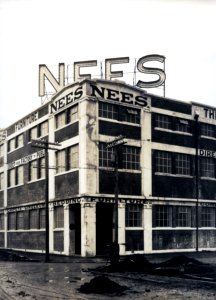 Nees Furniture Building, corner of Anzac Avenue and Hanover Street c1920s photo