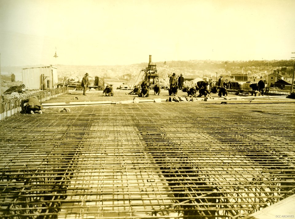 Anzac Avenue Bridge, looking South, 1925