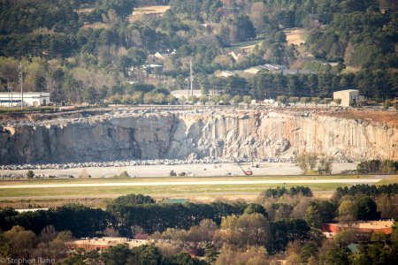 View of Kennesaw Quarry from Kennesaw Mountain