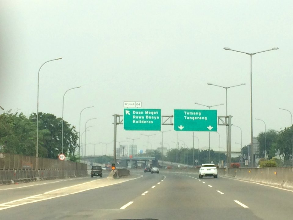 Roadtrip from JIRR to Alam Sutera via JORR