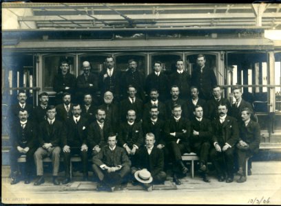 Dunedin City Tramways Staff 1906