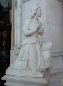 Jeanne priant