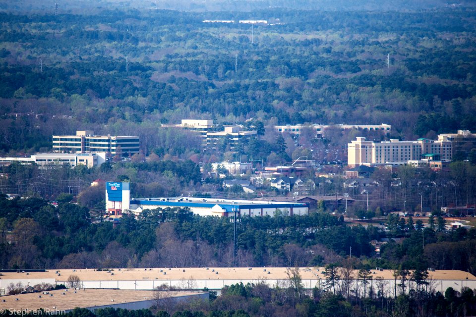 View of Kennesaw from Kennesaw Mountain