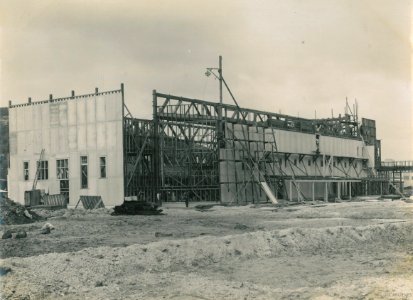 Construction of the New Zealand & South Seas Exhibition, Logan Park 1924-1925
