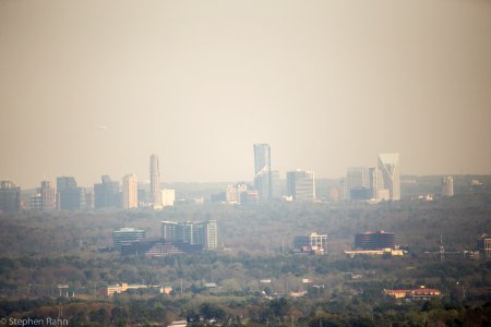 View of Atlanta from Kennesaw Mountain