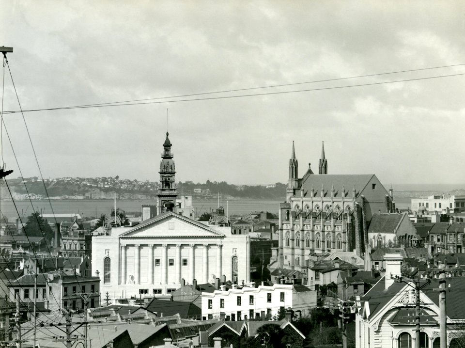 View of the Newly Completed Dunedin Town Hall 1929