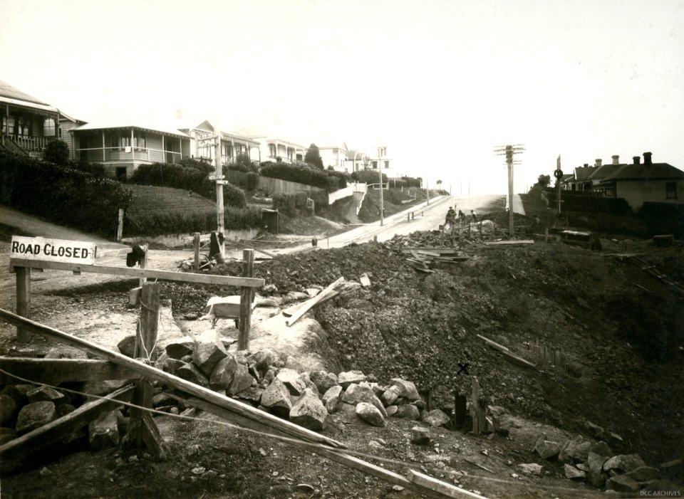 View of works looking South East along Orbell Street, Dalmore, 1926