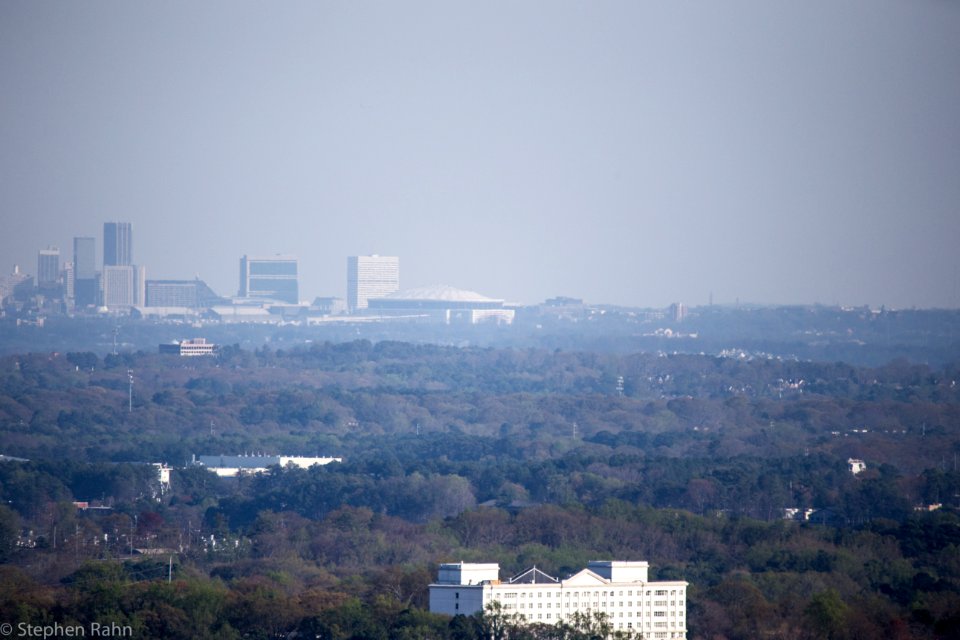 View of Atlanta from Kennesaw Mountain